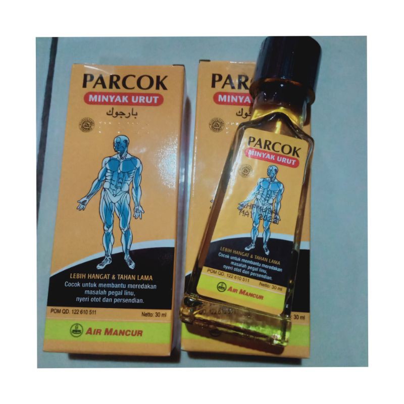 minyak urut parcook 30 ml