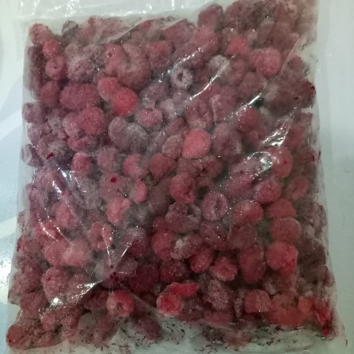 

Buah Beku IQF Raspberry Frozen 500gr TERMURAH DIJAMIN MURAH