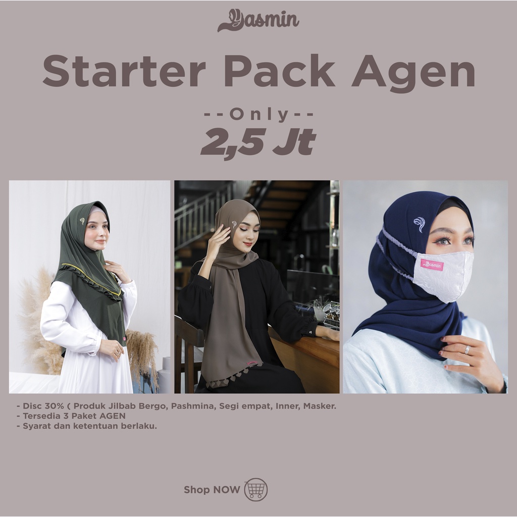 Starterpack Agen By Yasmin Hijab