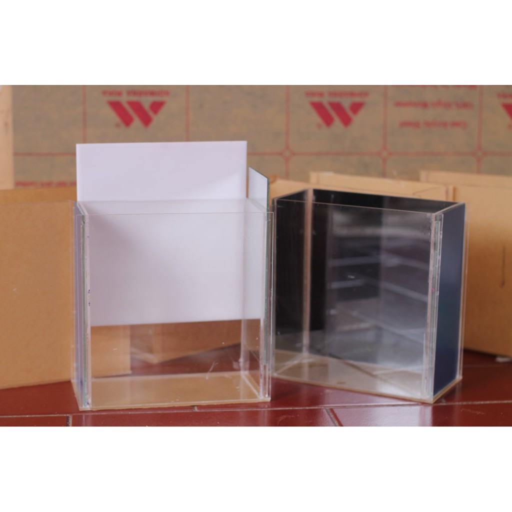 Terbaru / soliter akrilik 15×7×15 / soliter cupang / soliter dengan kaca cermin / soliter murah