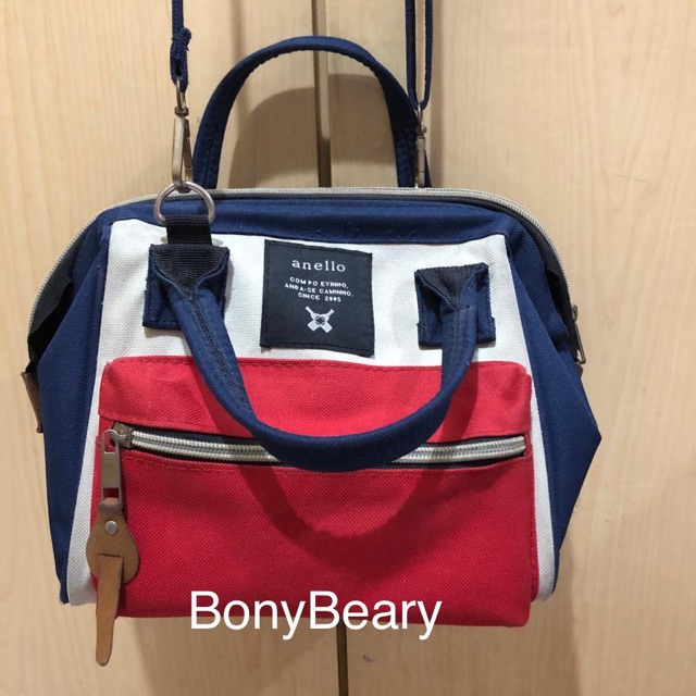 Tas ANELLO Japan. Bisa Selempang dan jadi Ransel. Original Pembelian Singapore.