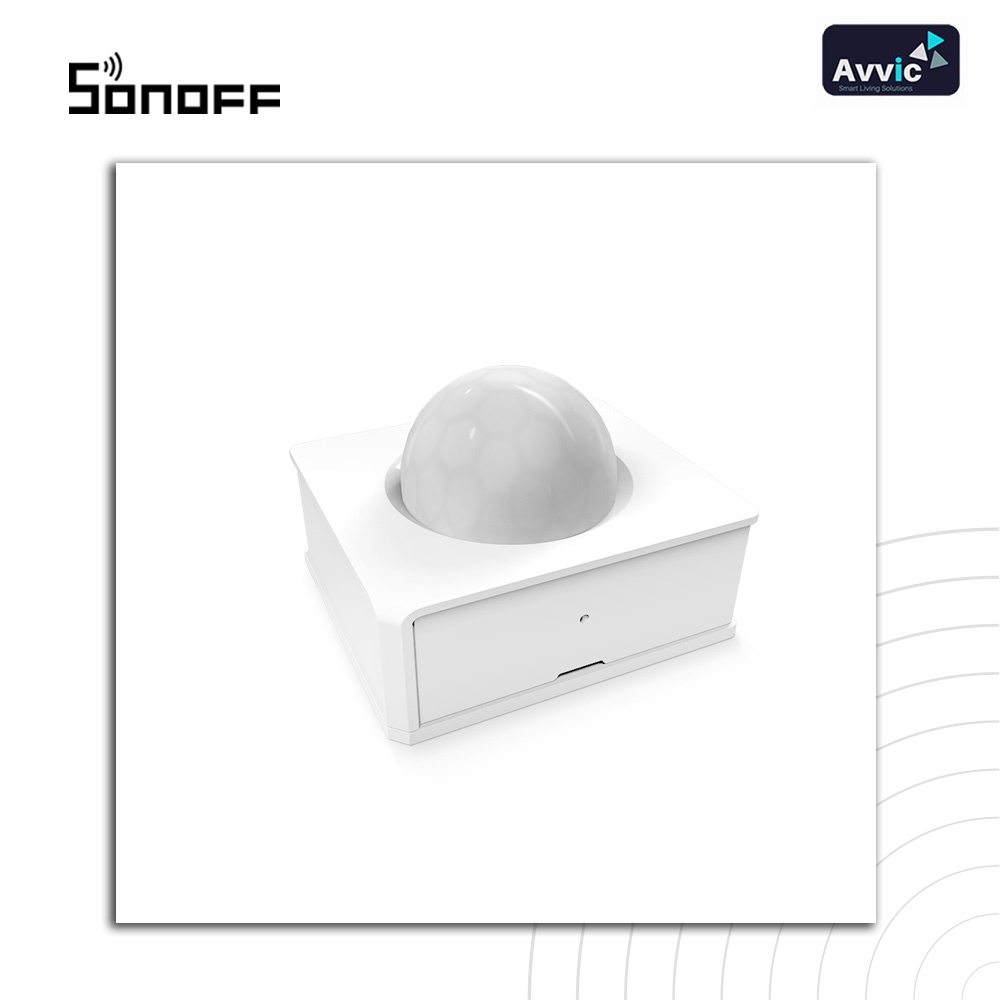 Sonoff  PIR3RF Smart Motion Sensor Sensor Gerak Wireless Smart Home IOT