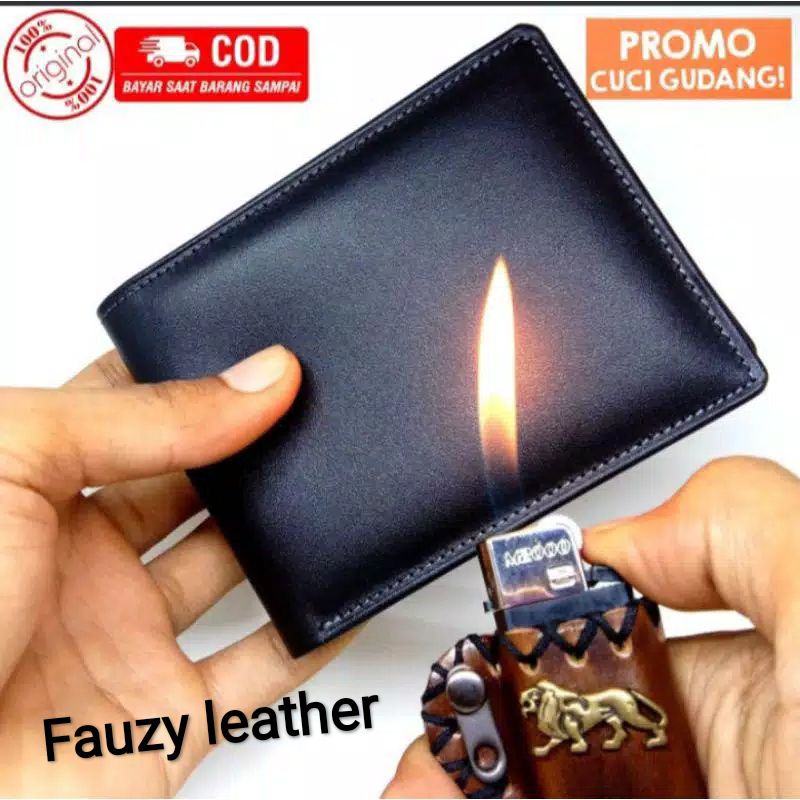 Dompet pria kulit asli free ukir nama