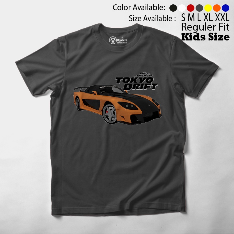 Baju Anak / Kaos Atasan Anak / Kids T Shirt Tokyo Drift