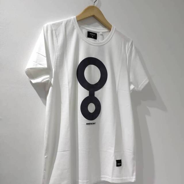 Kaos Greenlight Putih Pria