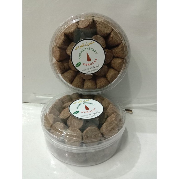 Dupa kerucut asli kalimantan Bukhur Gaharu Kerucut