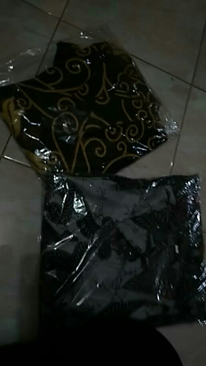 Kemeja Batik Pria Lengan Panjang Size M L Xl Xxl Bswart Batik Hrb026 Kenongo Hem Panjang Padi