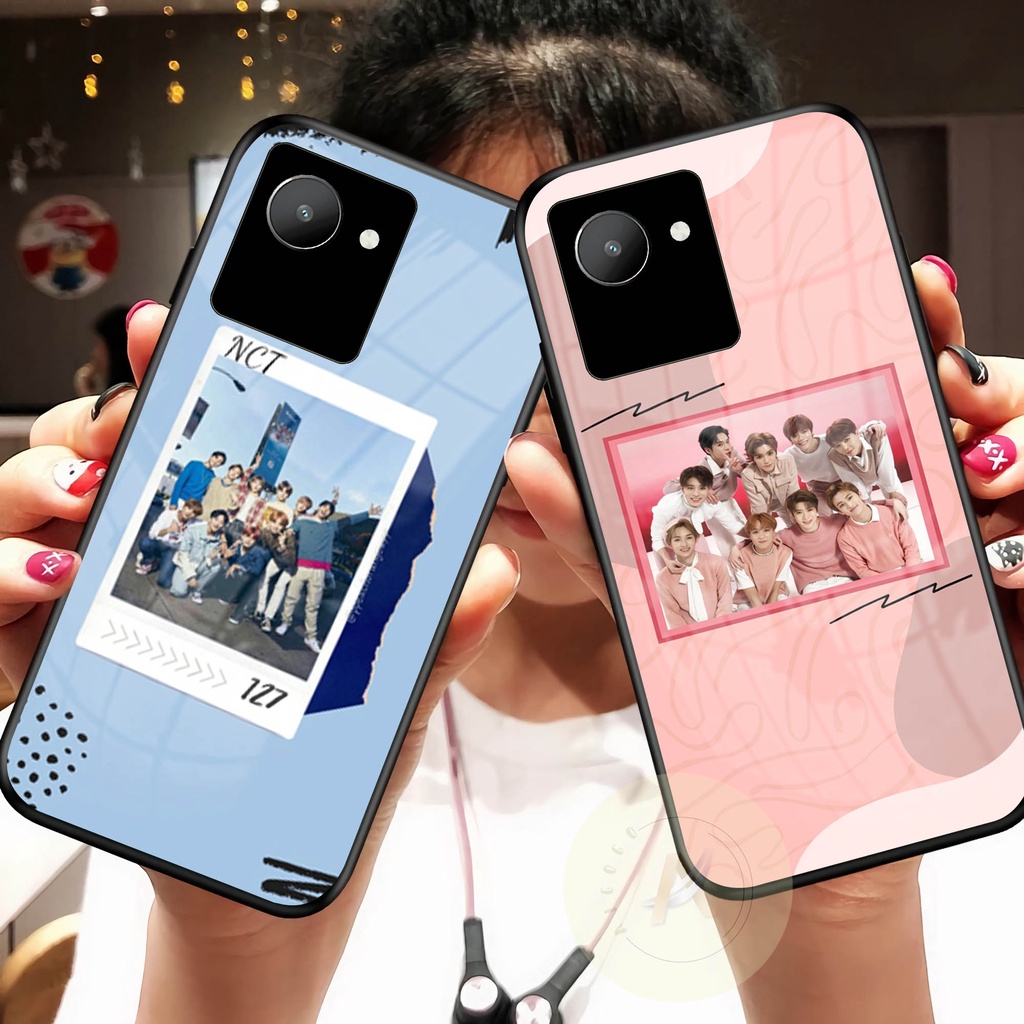 Softcase Glass NCT Oppo Realme C30 - GK24 - Case HP Realme C30 - Case Realme C30 - Kesing HP Realme 
