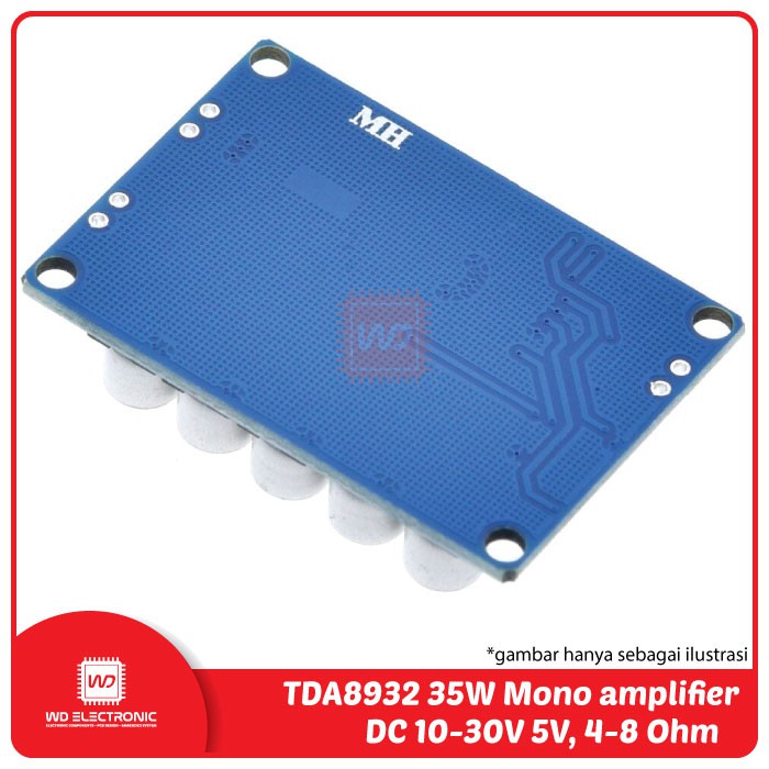 TDA8932 Mono Digital power amplifier board module 35w