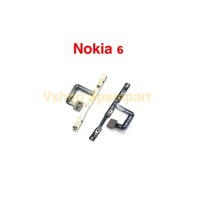 Flexibel Flexible On Off Volume Nokia 6 TA1000 TA1003