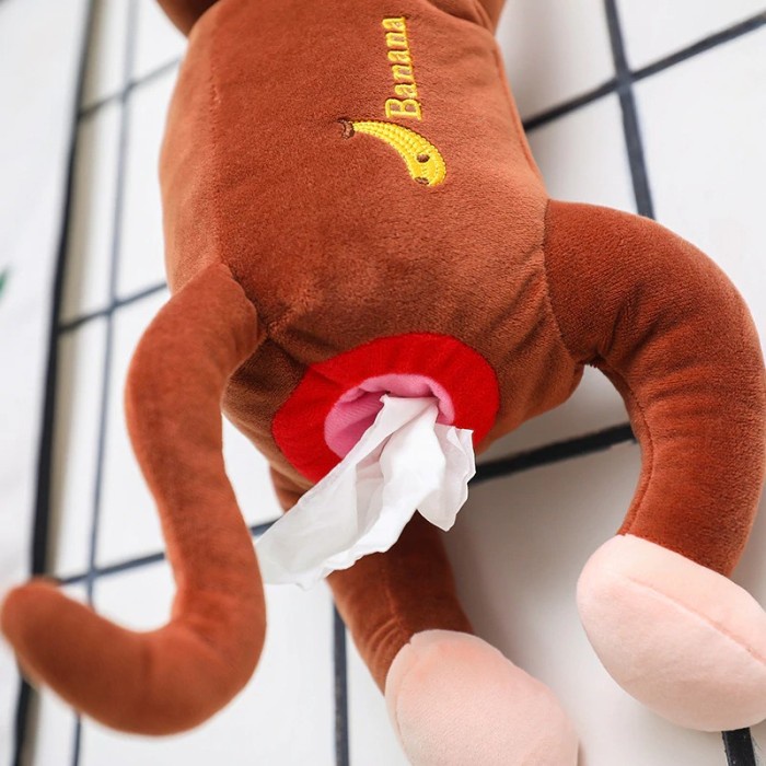 Tempat Tisu Gantung Boneka Mobil Dinding Hanging Tissue 079