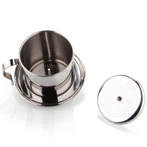 MOJOYCE Filter Saring Kopi Vietnamese Coffee Drip Pot Stainless - LC2