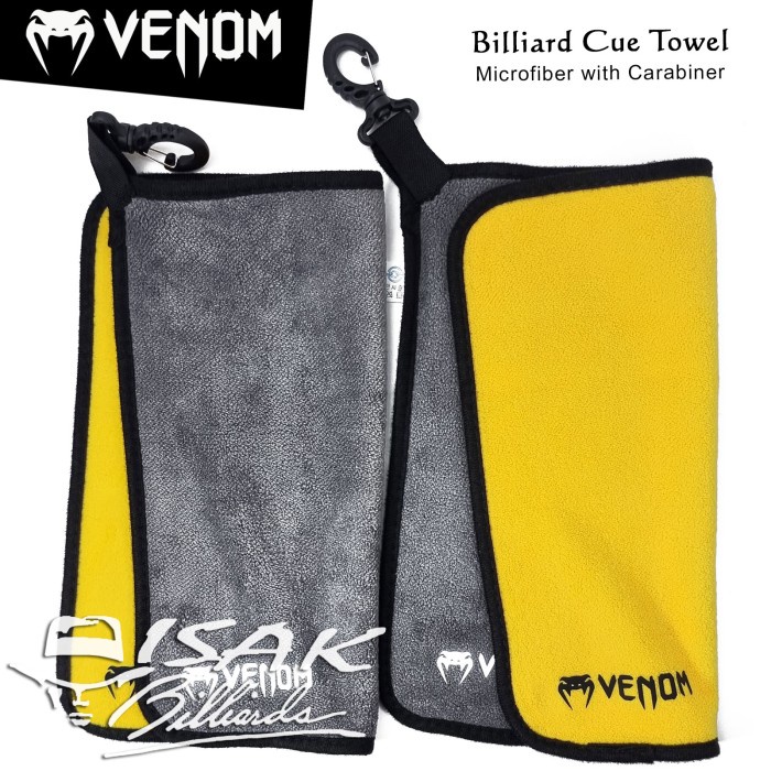 LAIN-LAIN- VENOM BILLIARD TOWEL - MICROFIBER HANDUK KAIN LAP PEMBERSIH STICK -LAIN-LAIN.