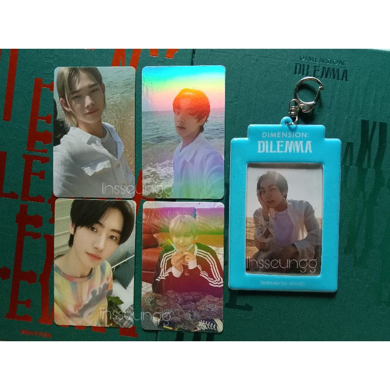 ENHYPEN Photocard Sunghoon Jake Sunoo Jungwon Ni-ki Charybdis Odysseus pob weverse