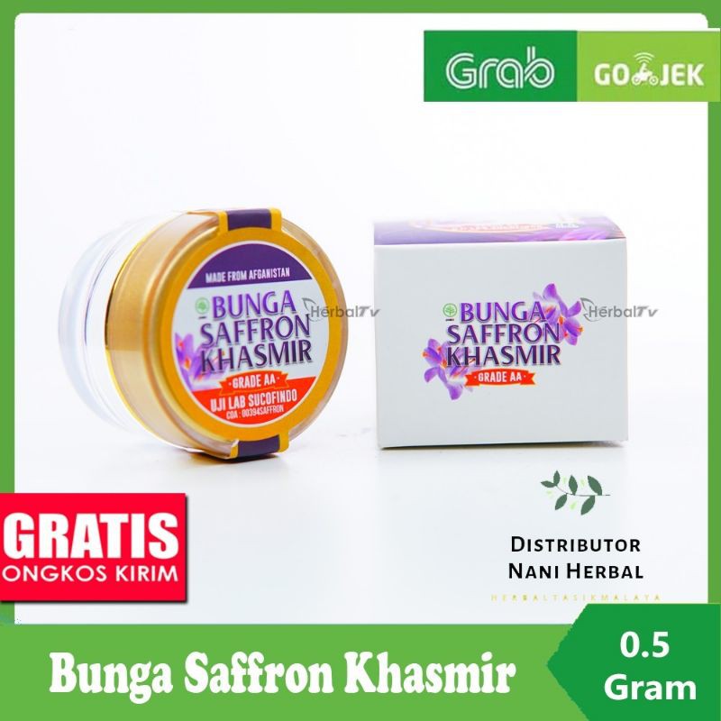 

Bunga Saffron Khasmir Premium Quality Original ( GRADE AA ), Bunga Saffron Nigen Asli , Kesehatan