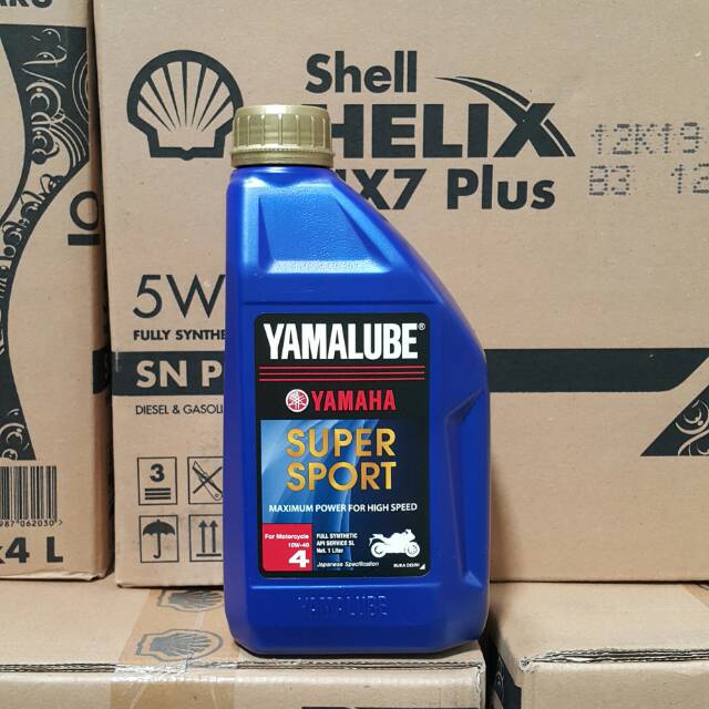 OLI MESIN MOTOR YAMALUBE SUPER SPORT 10W-40 1 LITER