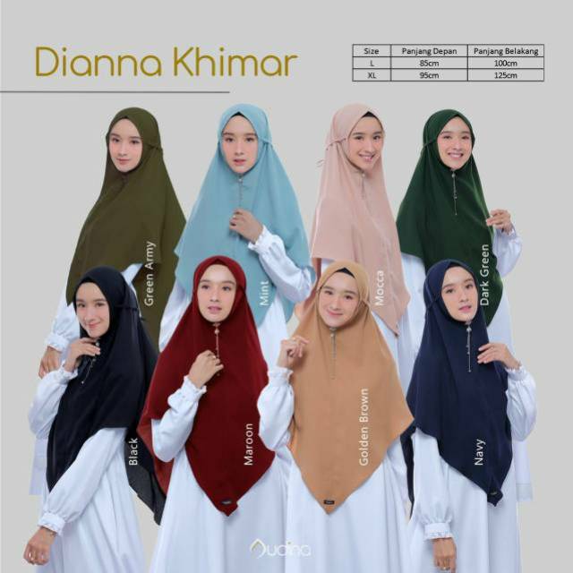 KHIMAR INSTAN DIANNA ||  AUDINA