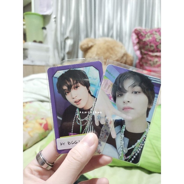 [BOOKED] OFFICIAL PHOTOCARD PC (STICKER PC ver) MD GLIMO GLITCH MODE HAECHAN MATCHING CARD STIKER NC