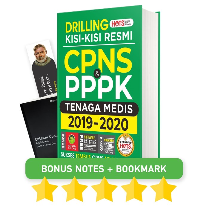 

✨COD✨ Buku CPNS / Drilling HOTS Kisi2 Resmi CPNS & PPPK TENAGA MEDIS 2020