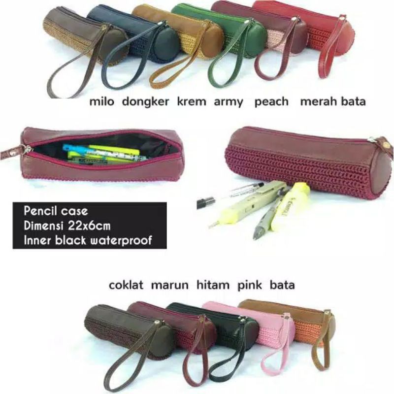 

Tempat Pensil Rajut Nylon
