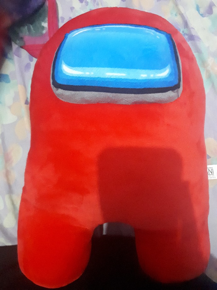 Gantungan Boneka Among Us Impostor Crewmate Kecil