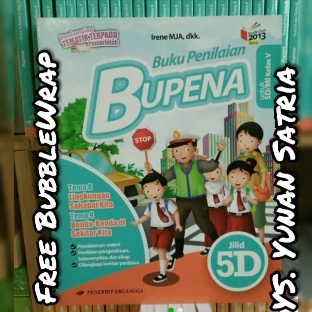 

❤BISA COD❤ Buku BUPENA jilid 5D Kelas 5 SD kurikulum 2013