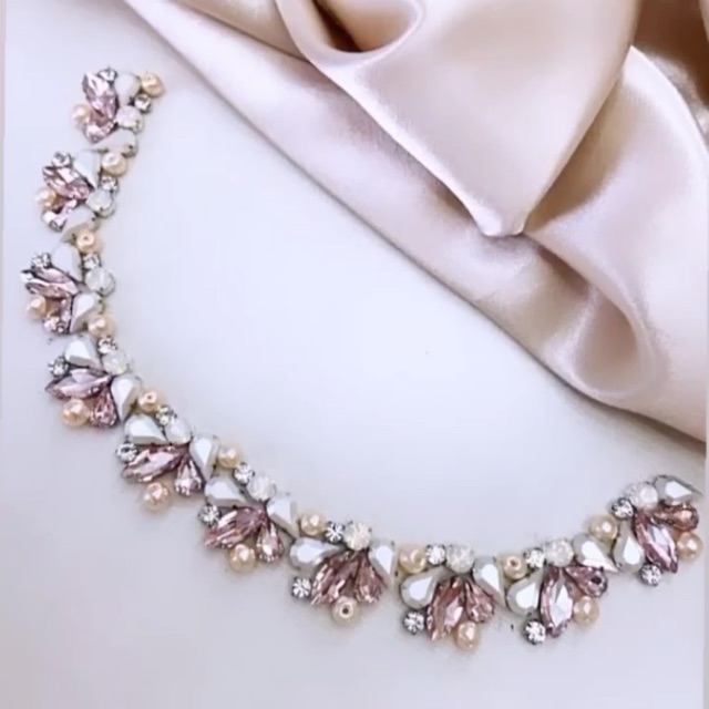 Payet Rangkai / Payet Leher/ Payet Kristal - Claudia Set