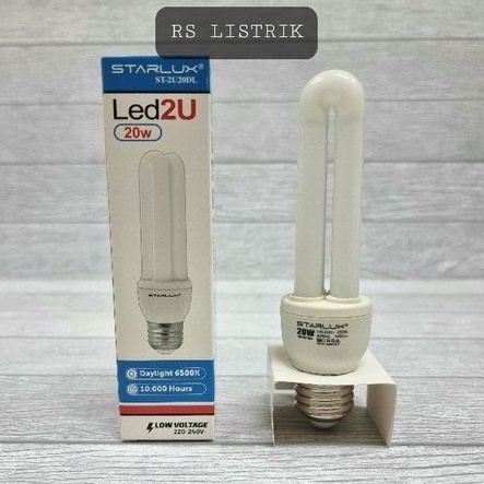 LAMPU PLC LED 20W 20W 2U SLOVEENS COOL DAYLIGHT 6500K SLOVEEN BOHLAM BOLAM