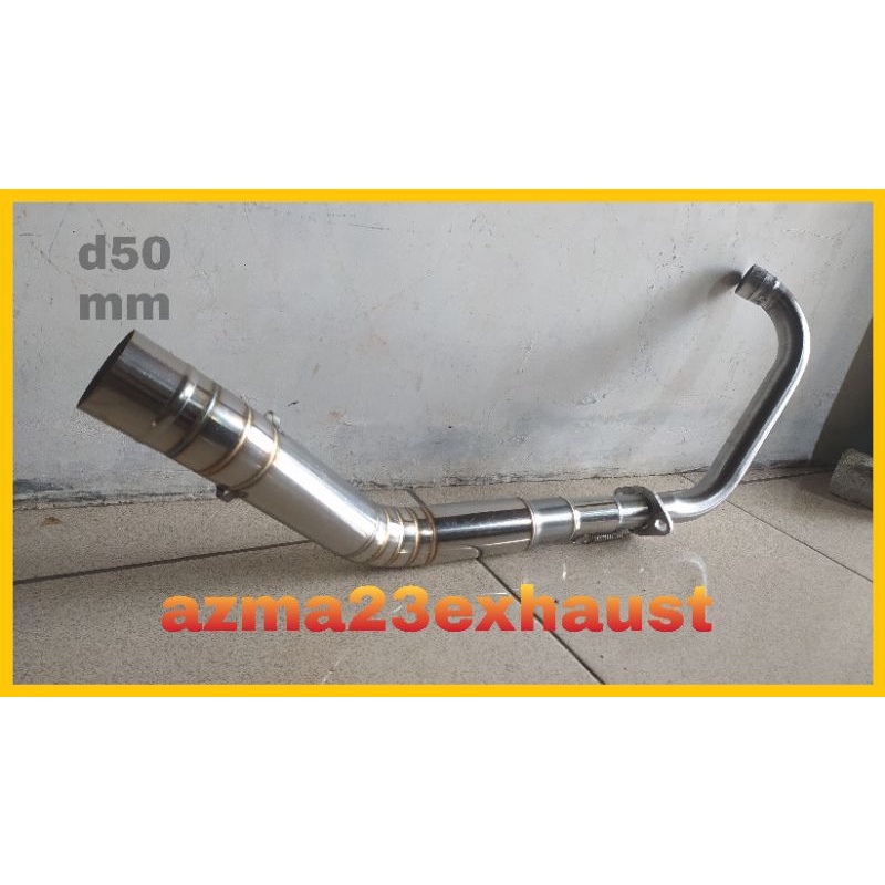 Leheran only  knalpot racing motor R15 lama/old