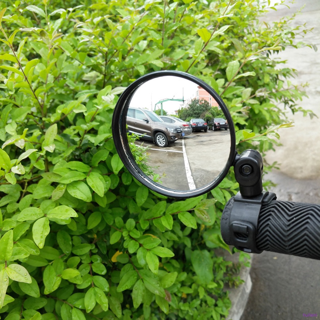 Bike Rearview Mirror Bicycle 15-35mm Handlebar Mounted Convet Rear View Mirror Cycling Accessory huiteni