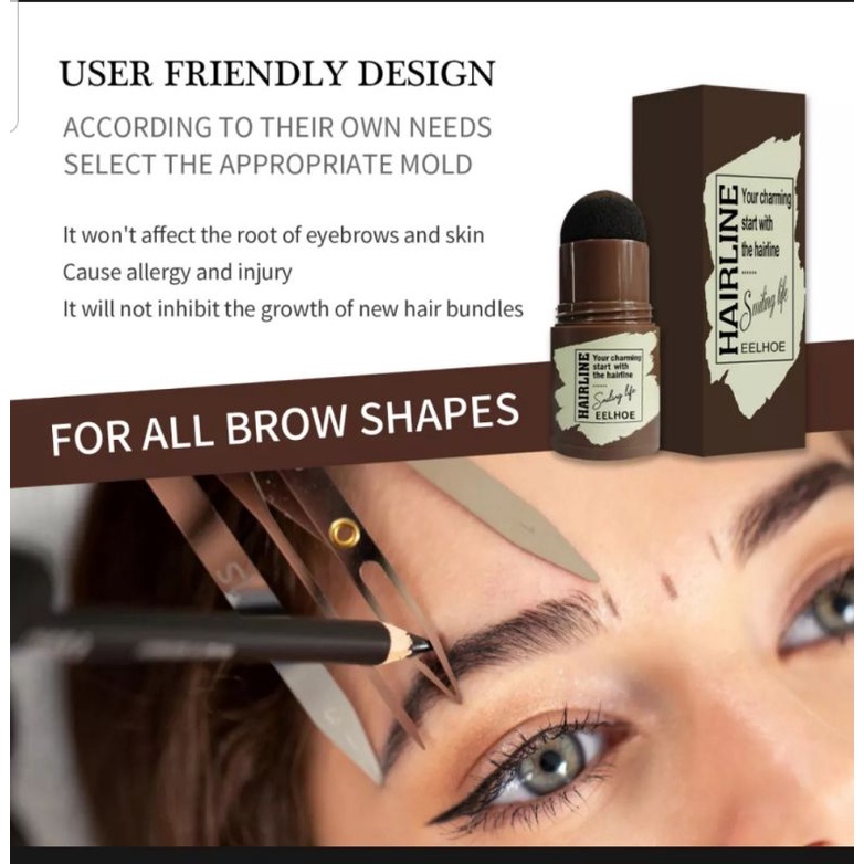 [COD] EYEBROW STAMP | STAMP ALIS | STEMPEL ALIS | CETAKAN ALIS INSTAN BEDAK ALIS