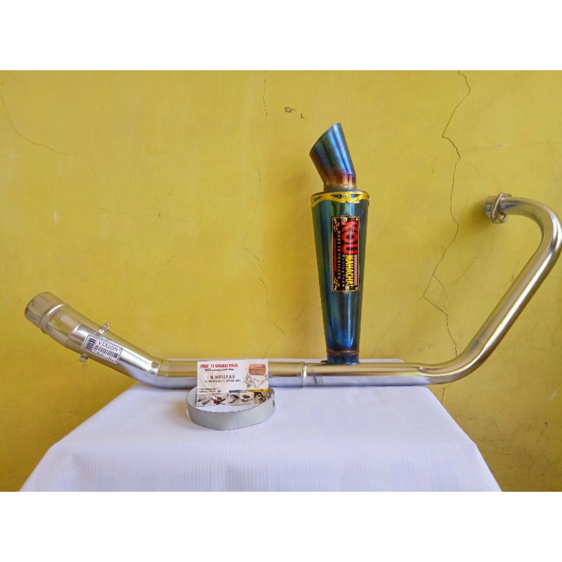 KNALPOT RACING KOU KNALPOT KOU TIGER KNALPOT KOU SATRIA FU KNALPOT KOU VIXION KNALPOT KOU BYSON