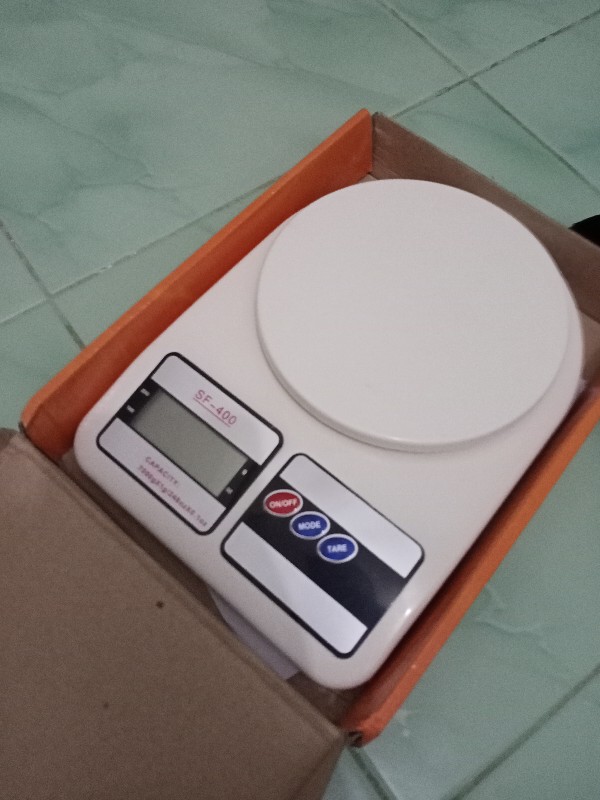 Timbangan Dapur Kue/makanan/buah/barang Digital Sf-400 5kg / Kitchen Scale 5kg
