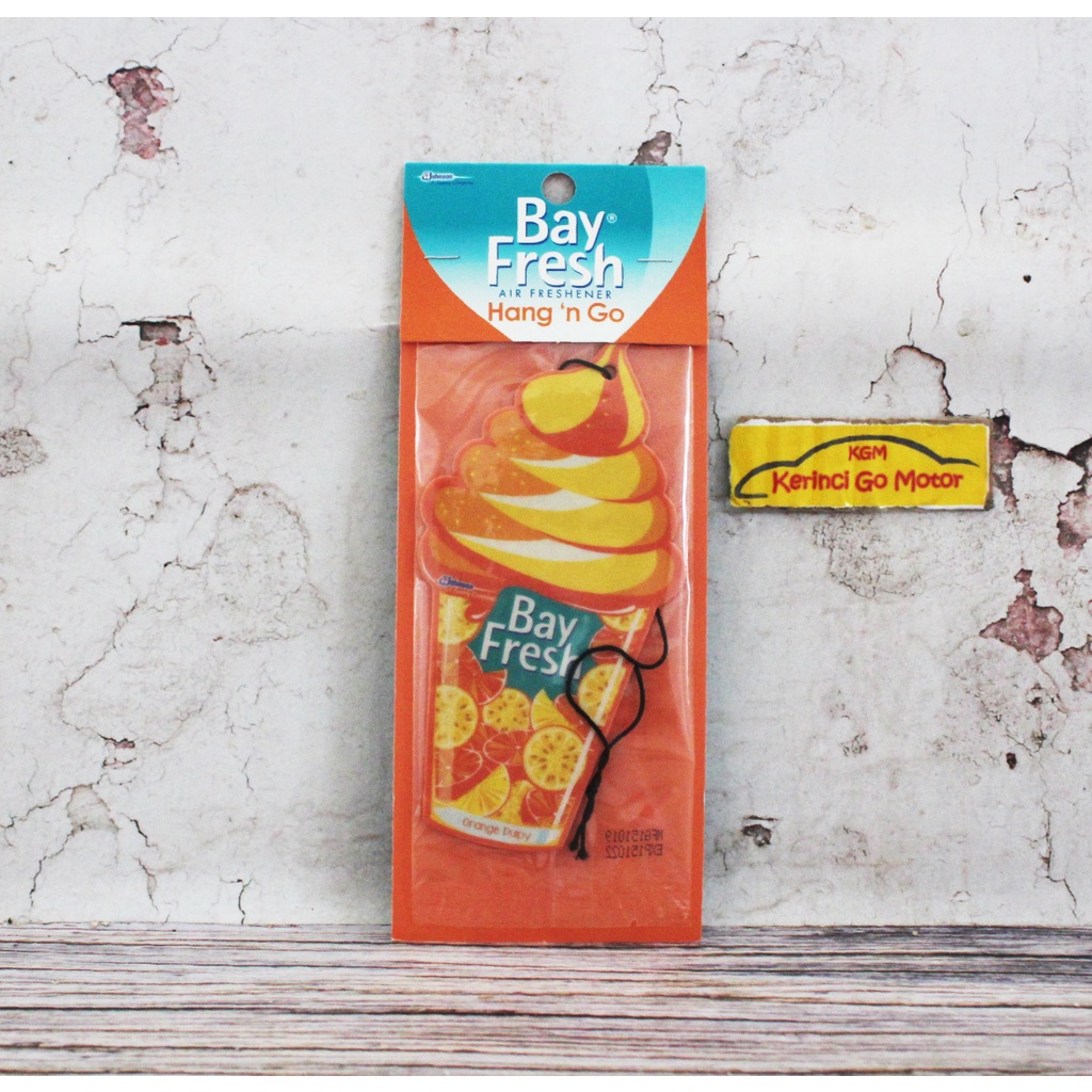 BAY FRESH ORANGE PULPY - PENGHARUM MOBIL BAY FRESH AIR FRESH