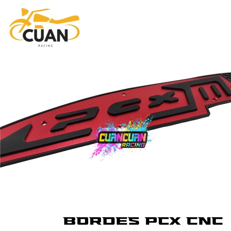 Bordes PCX 160 Black Diamond Pijakan Kaki All New PCX 160 2021 Full CNC