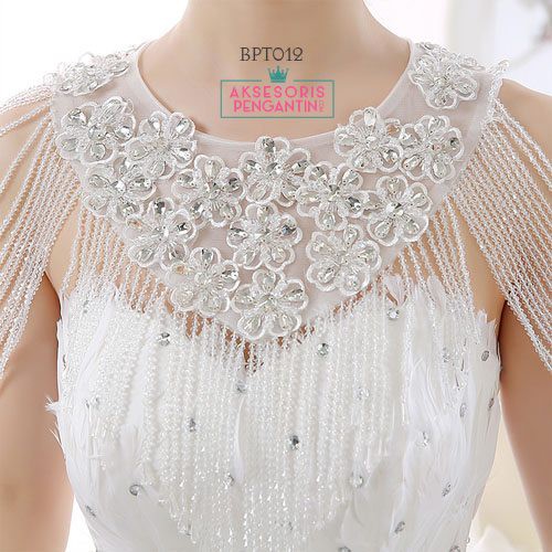 [LIMITED STOCK] BOLERO PENGANTIN MUTIARACARDIGAN PESTA CRYSTAL PREMIUM BPT012