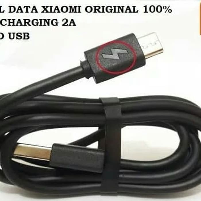 Kabel Data XIAOMI Micro USB 2 A