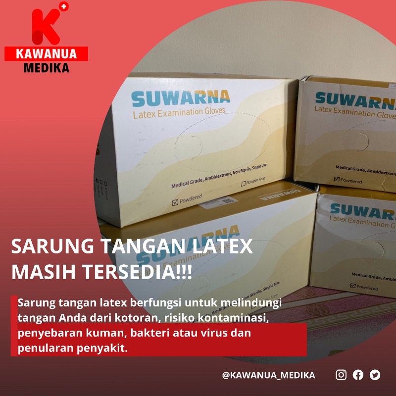 SARUNG TANGAN LATEX TERMURAH - SARUNG TANGAN MEDIS - SARUNG TANGAN RUMAH SAKIT - SENSI GLOVES