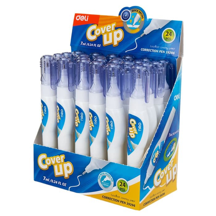 

JUAL DELI E39296 TIP X-CORRECTION PEN STEEL TIP 7ML