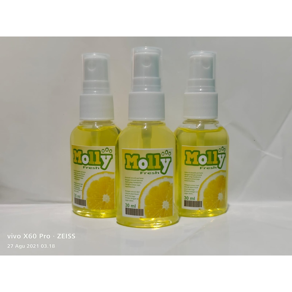 parfum kucing anti bakteri lemon