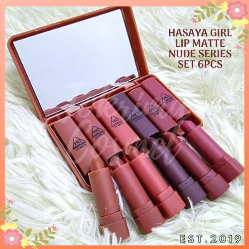 lipstik mini hasaya 1 set