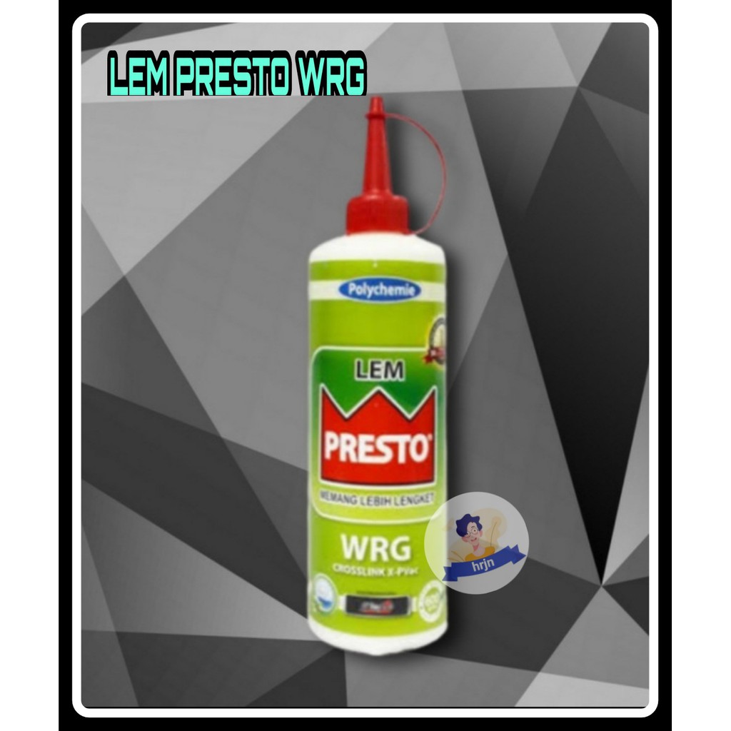 LEM KAYU & VENEER CROSSLINKED PRESTO WRG/LEM KAYU TAHAN AIR PRESTO WRG