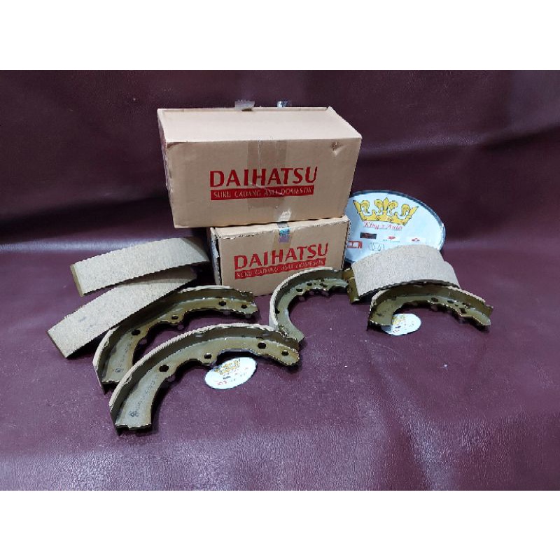KAMPAS REM ZEBRA 1.0 - 1.3 (DEPAN MODEL TROMOL - BELAKANG) ASLI