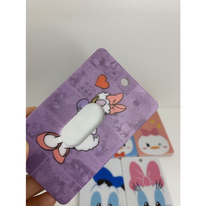 

Mudah Tempat Kartu Unik / Card Holder Tali Motif Donald Duck Imut Series Hot Sale