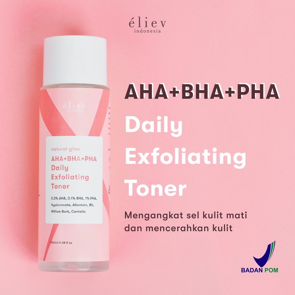 Jual Eliev Skincare AHA+BHA+PHA Daily Exfoliating Toner | Shopee Indonesia
