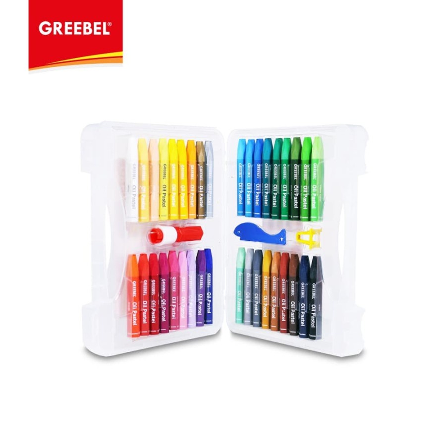 Krayon Greebel Kids Oil Pastel Crayon 36 Color/ Warna
