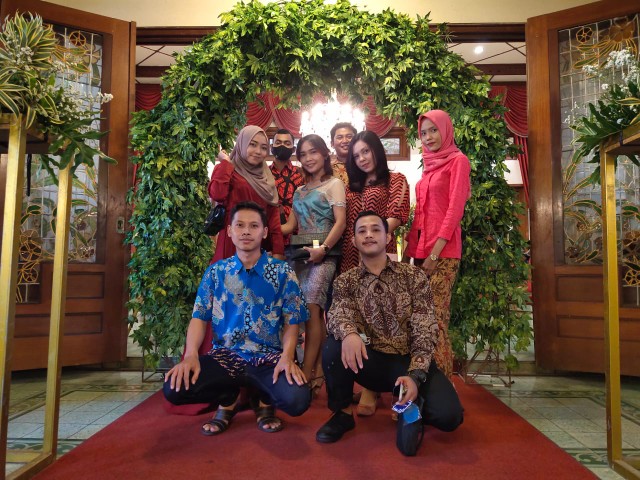 Kemeja Batik Pria Lengan Panjang Size M L Xl Xxl  Bswart Batik Hrb026