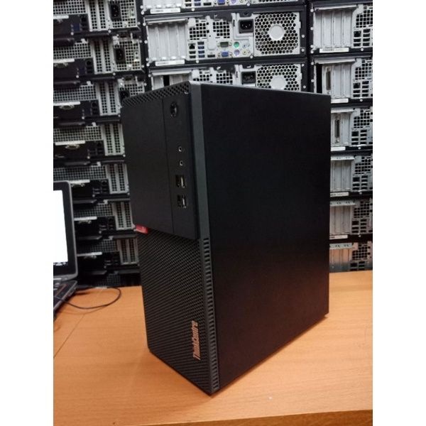 komputer cpu lenovo sff destop Pc lenovo M710T core i7-7700T 2.90ghz Ram 8gb ssd 256gb wins 10 original siap pakei