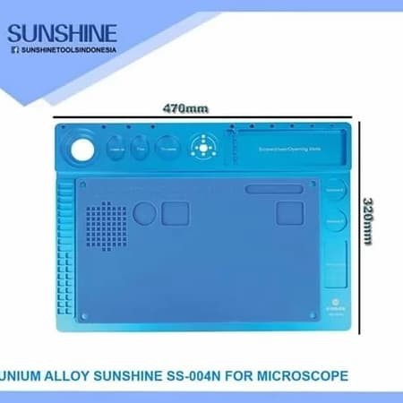 KARPET MICROSCOPE SUNSHINE SS-004N ALMUNIUM ALLOY REPAIR PAD SUNSHINE