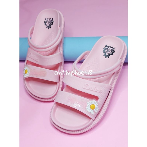 *NEW* Sandal Selop / Selop Tali Anak Perempuan DULUX 323 Bunga Matahari Size 30-35